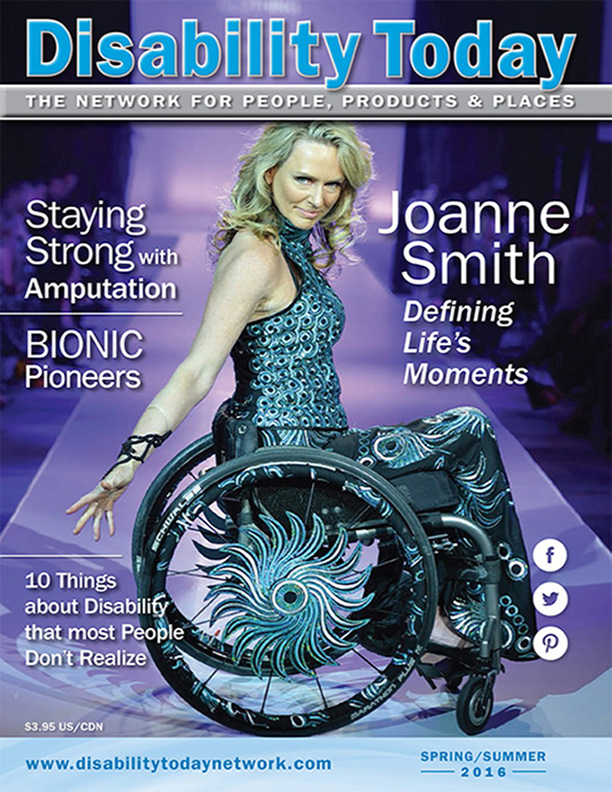 Disability Today Magazine Joanne Smith Cover