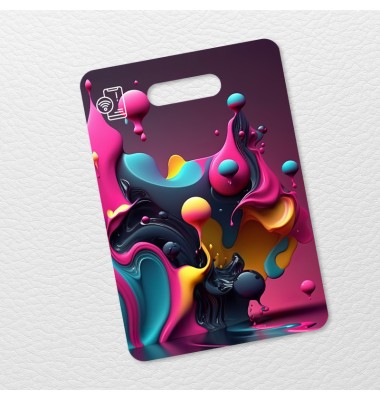 Liquid Drops Tag