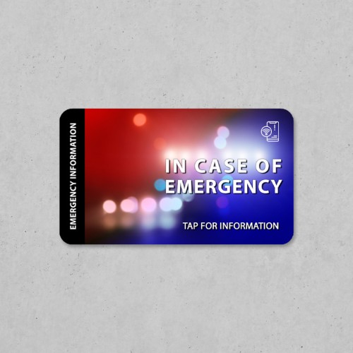 In Case of Emergency Card