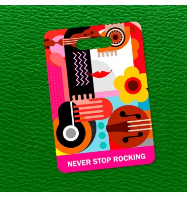 Never Stop Rocking Tag