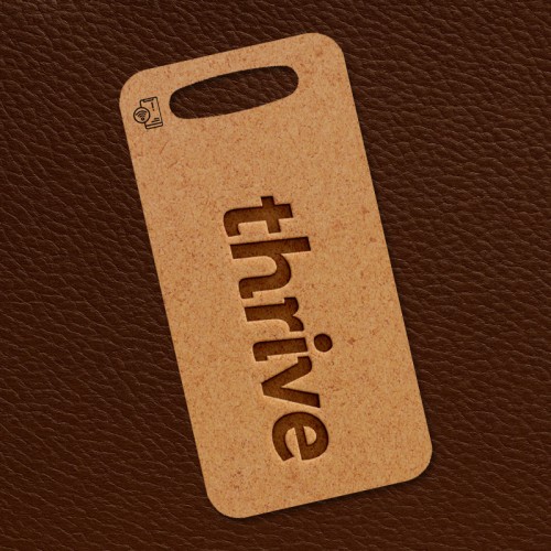 Thrive Cork Tag