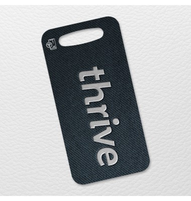 Thrive Dark Denim Tag